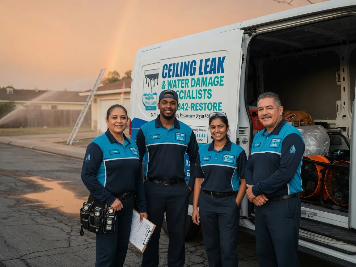 Ceiling Leak Cleanup company in Villa Ridge, IL