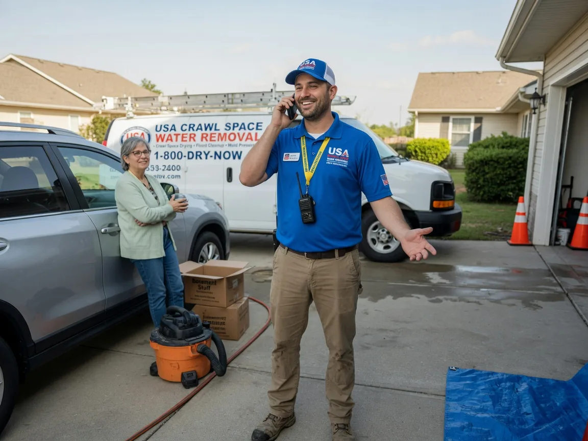 Crawl Space Water Removal Villa Ridge, IL FAQs